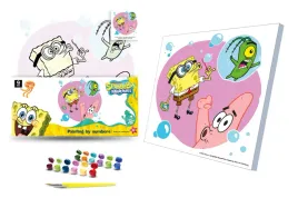 obraz-malowanie-po-numerach-3030-cm-sztaluga-spongebob-lap-pozytyw