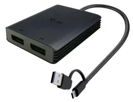 i-tec-cadual4kdp-adapter-kablowy-027-m-usb-type-a-usb-type-c-2-x-displa