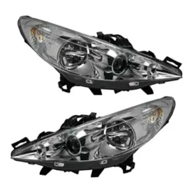 peugeot-207-06-13-reflektor-lampa-przednia-zestaw
