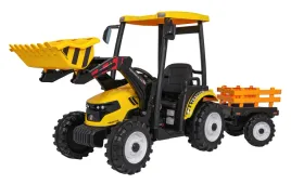 pojazd-mega-traktor-d68-z-przyczepka-zolty