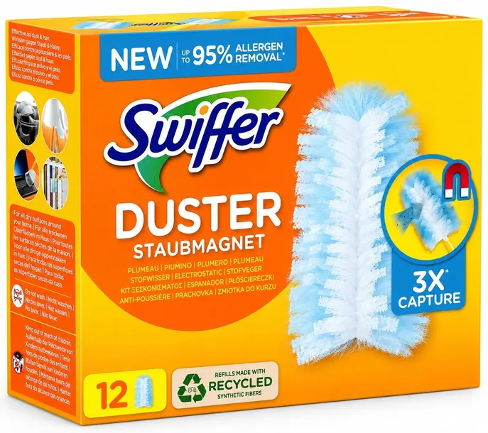 Swiffer Dusters Dry Refill Cloths Wkład do miotełki 12 sztuk