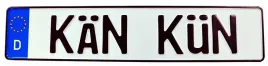 tablica-niemiecka-kolekcjonerska-napis-kan-kun