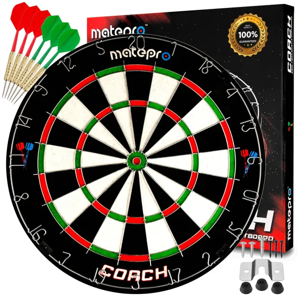 Tarcza dart do gry w darta w rzutki lotki sizalowa Matepro COACH