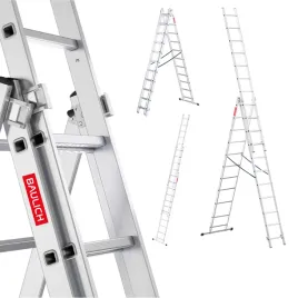 drabina-aluminiowa-3x11-wielofunkcyjna-uniwersalna-150kg-baulich-hak-gratis