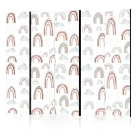parawan-dwustronny-pokojowy-5-czesci-dla-dzieci-tecze-chmurki-boho-225x172