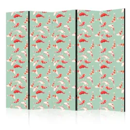 parawan-jednostronny-pokojowy-5-czesci-rybki-koi-natura-styl-boho-225x172