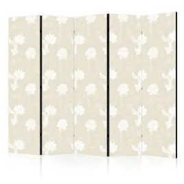 parawan-akustyczny-pokojowy-5-czesci-ryby-lilie-wodne-kwiaty-boho-225x172