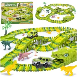 tor-samochodowy-wyscigowy-park-dinozaurow-magic-track-240-elementow