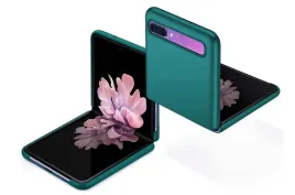 etui-samsung-galaxy-z-flip-zielone-metaliczne-matowe