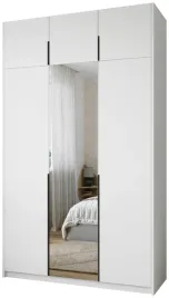 biala-szafa-z-nadstawka-150-cm-asan-wysoka-z-lustrem-na-ubrania-3-drzwiowa