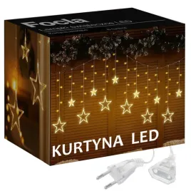 kurtyna-swietlna-led-lampki-choinkowe-gwiazdy-wiszace-138led-biale-cieple