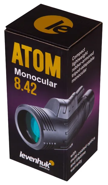 monokular-levenhuk-atom-8x42-stan-nowy-srednica-obiektywow-42-mm
