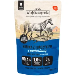 wiejska-zagroda-karma-mokra-dla-kota-konina-z-tunczykiem-i-waleriana-100g