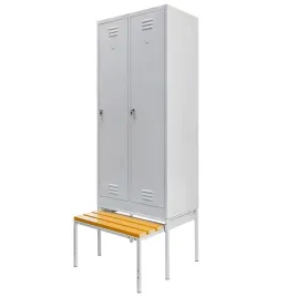 szafka-bhp-ubraniowa-2-drzwiowa-z-przegrodami-i-wysuwana-laweczka-s-80-cm