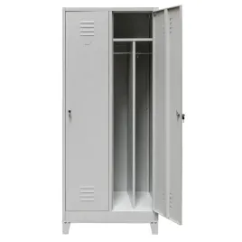 szafka-bhp-ubraniowa-2-drzwiowa-z-przegrodami-i-nozkami-s-80-cm-szara