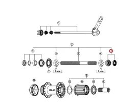 stozek-piasty-tylnej-shimano-fh-m665-prawy