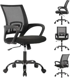 fotel-biurowy-obrotowy-ergonomiczny-giosedio-nfx004-czarny-tkaninowy