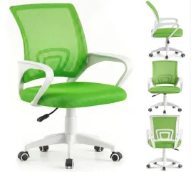 zielony-fotel-biurowy-obrotowy-ergonomiczny-mlodziezowe-krzeslo-nfx007