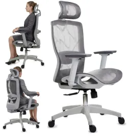 ergonomiczny-szary-wygodny-fotel-biurowy-regulowane-podlokietniki-zaglowek