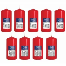 zestaw-9-swiec-stolowych-walec-klasyczna-swieczka-10cm-czerwona