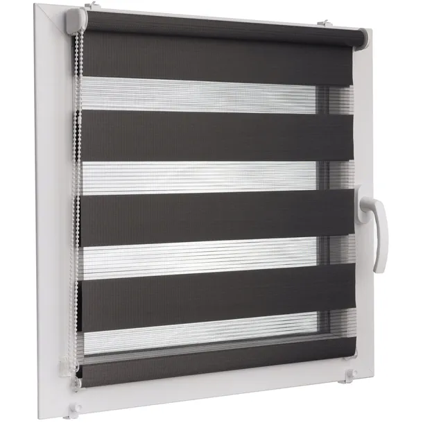 ROLETY ROLETA DZIEŃ NOC 67 x 150 cm NOWOCZESNE ROLETY OKIENNE WEWNĘTRZNE