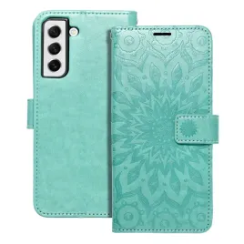 kabura-mezzo-book-do-samsung-galaxy-s21-fe-mandala-zielony