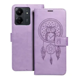 kabura-mezzo-book-do-xiaomi-redmi-13c-poco-c65-lapacz-snow-fioletowy