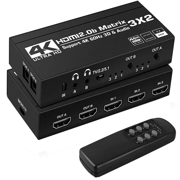 matrix-hdmi-2-0-3x2-switch-splitter-ekstrakt-spdif-standard-hdmi-2-0
