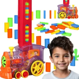 kolejka-pociag-lokomotywa-ukladajaca-klocki-domino