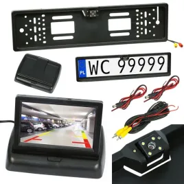 kamera-cofania-led-w-ramce-tablicy-monitor-ekran-43-lcd-zestaw-12v