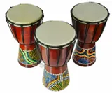 beben-bebenek-djembe-wys-30cm-malowany-braz-stan-nowy