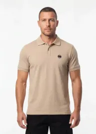 koszulka-meska-polo-pitbull-jersey-slim-fit-small-logo-bezowa