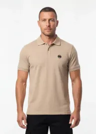 koszulka-meska-polo-pitbull-jersey-slim-fit-small-logo-bezowa