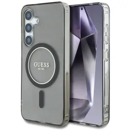 etui-guess-glitter-circle-classic-logo-magsafe-do-samsung-galaxy-s25-czarny