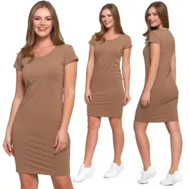 modna-sukienka-damska-tuba-bawelniana-prosta-dopasowana-elegancka-moraj-xxl