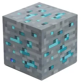 minecraft-lampka-nocna-ruda-diamentu-blok-figurka