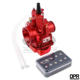 gaznik-dpr-performance-28mm-pwk-cnc-czerwony-zestaw-dysz-do-reg-vm7828-rd