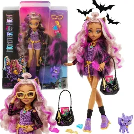 lalka-monster-high-clawdeen-wolf-26-cm-draculaura-akcesoria-straszysekrety