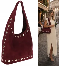 torebka-damska-zamszowa-worek-shopper-z-cwiekami-modna-torba-hj1385-bordowa