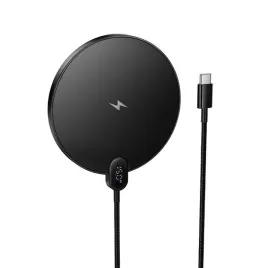ladowarka-indukcyjna-hoco-cw62-15w-z-kablem-usb-c-i-wyswietlaczem-czarna