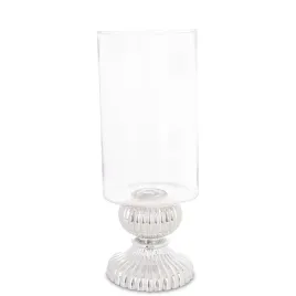 wazon-szklany-przezroczystysrebrny-45x18x17