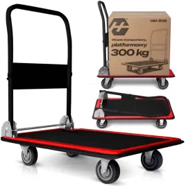 wozek-transportowy-platformowy-hm-506-czarno-czerwony