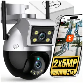kamera-podwojna-2x5mp-tuya-zoom-zewnetrzna-obrotowa-ip-wifi-alarm-detekcja