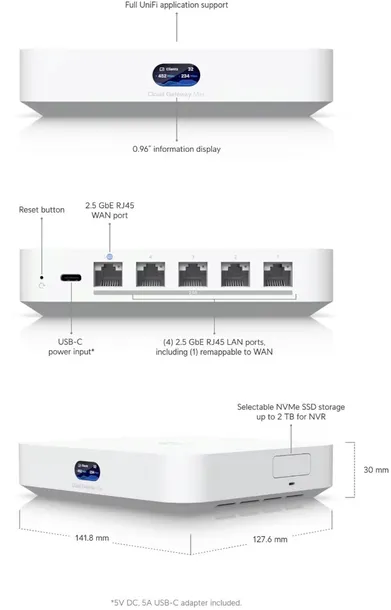 ubiquiti-unifi-cloud-gateway-max-ucg-max-producent-nieznany-producent