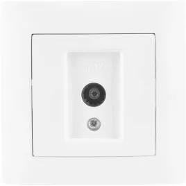 gniazdo-tv-vcx-wesa-lc-43-bialy