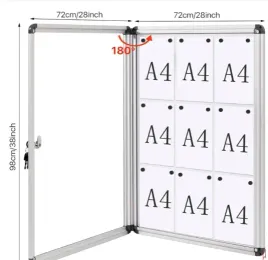swansea-zamykana-na-klucz-tablica-ogloszeniowa12xa4-gablota-98x98-cm
