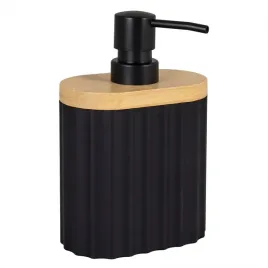 dozownik-do-mydla-w-plynie-tworzywo-sztuczne-ryflowany-czarny-450ml