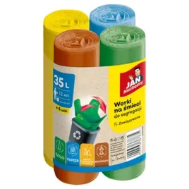 jan-niezbedny-worki-na-smieci-do-segregacji-zestaw-4-kolory-35l-48szt