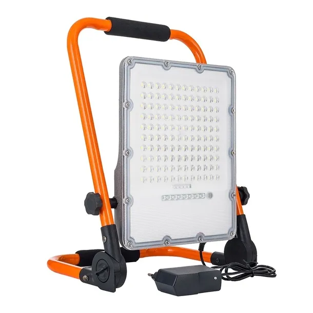 Halogen LED roboczy budowlany 100W naświetlacz przenośny akumulator statyw