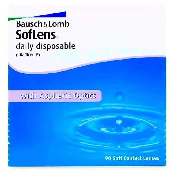 Soczewki Soflens Daily 90 szt. moc -3,00 BC 8,6